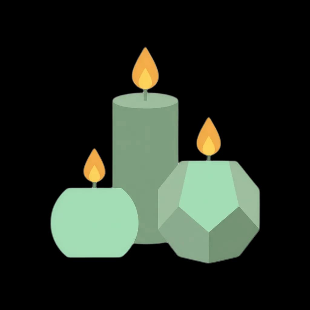 Мастер-класс по изготовлению свечей в Минске - Декоративный элемент справа