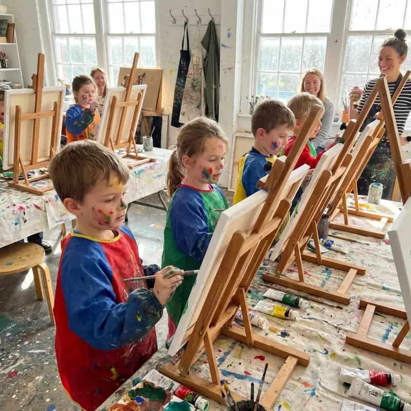 Детские мастер-классы: Развиваем креативность с ранних лет