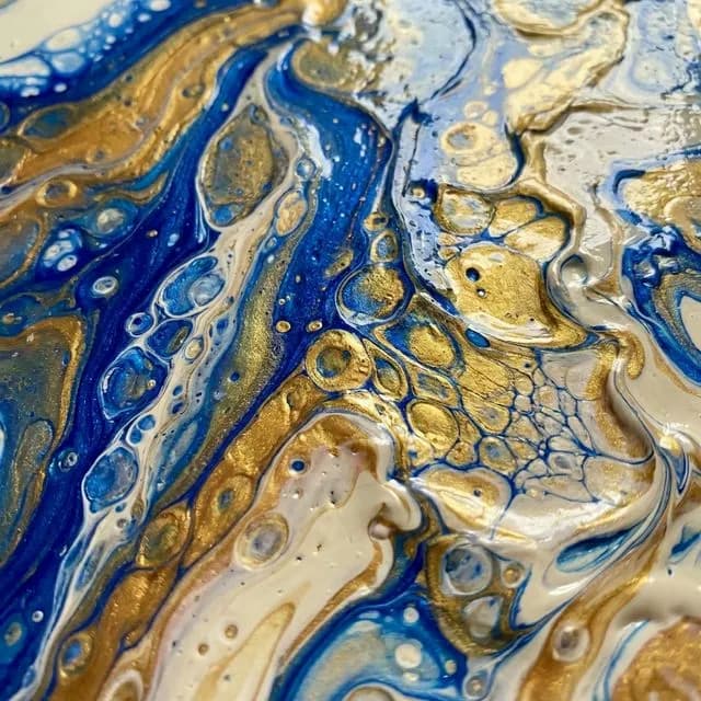 Флюид арт в студии МАКА Арт