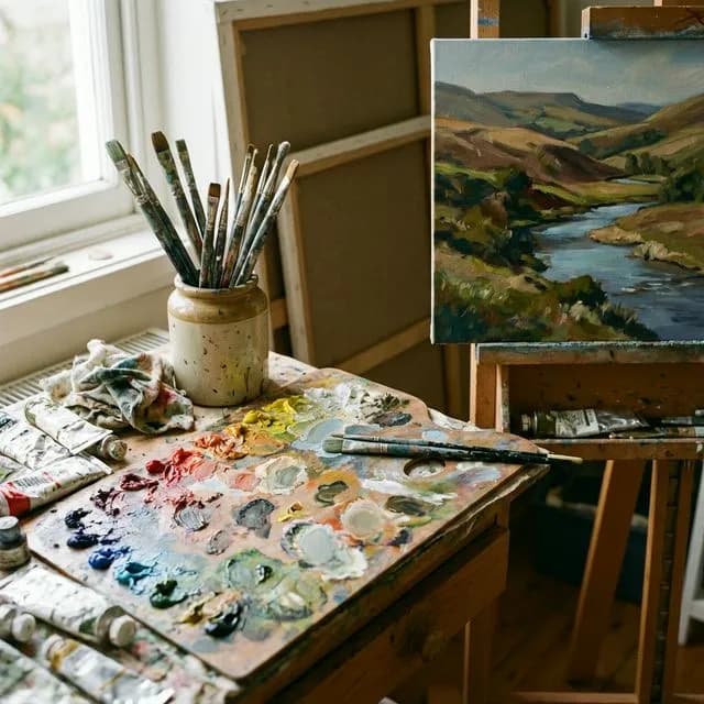 Мастер-класс по живописи