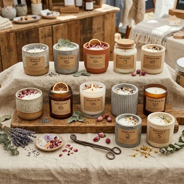 Коллекция авторских свечей — мастер-класс свечи Минск МАКА Арт