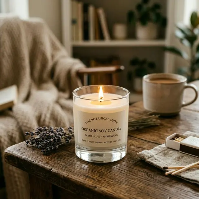 Свеча в стеклянной банке