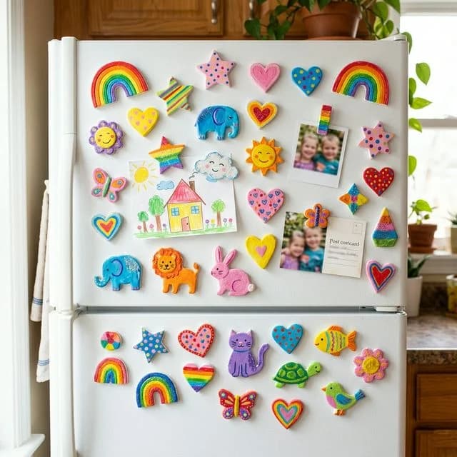 Детский мастер-класс по гипсу Минск — гипсовые магниты