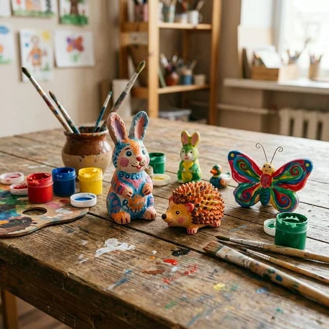 Гипсовые фигурки животных для детей — мастер-класс гипс Минск