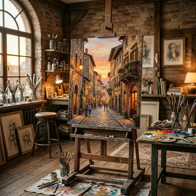 Городская улочка